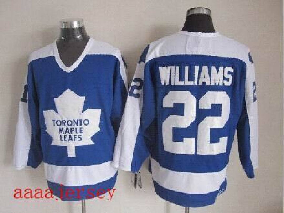 Toronto Maple Leafs retro ice hockey jersey M-3XL 多伦多枫叶队复古冰球服(9) 8