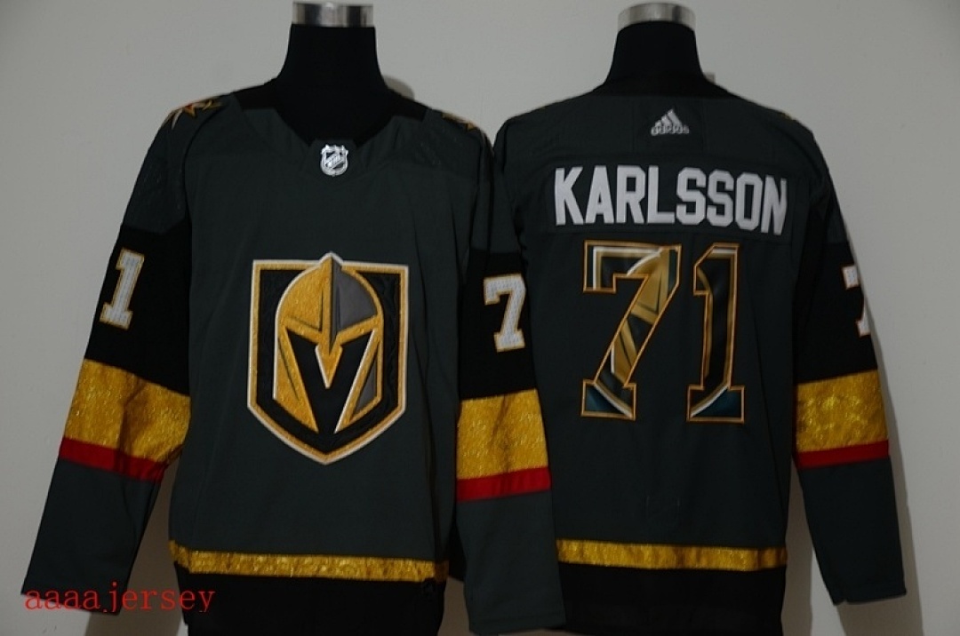 Vegas Golden Knights printed version ice hockey jersey M-3XL 维加斯金骑士队鹅印花版冰球服