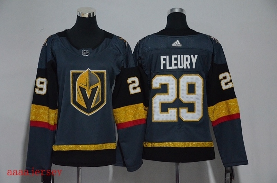 Vegas Golden Knights women ice hockey jersey S-XL 维加斯金骑士队女装冰球服 3