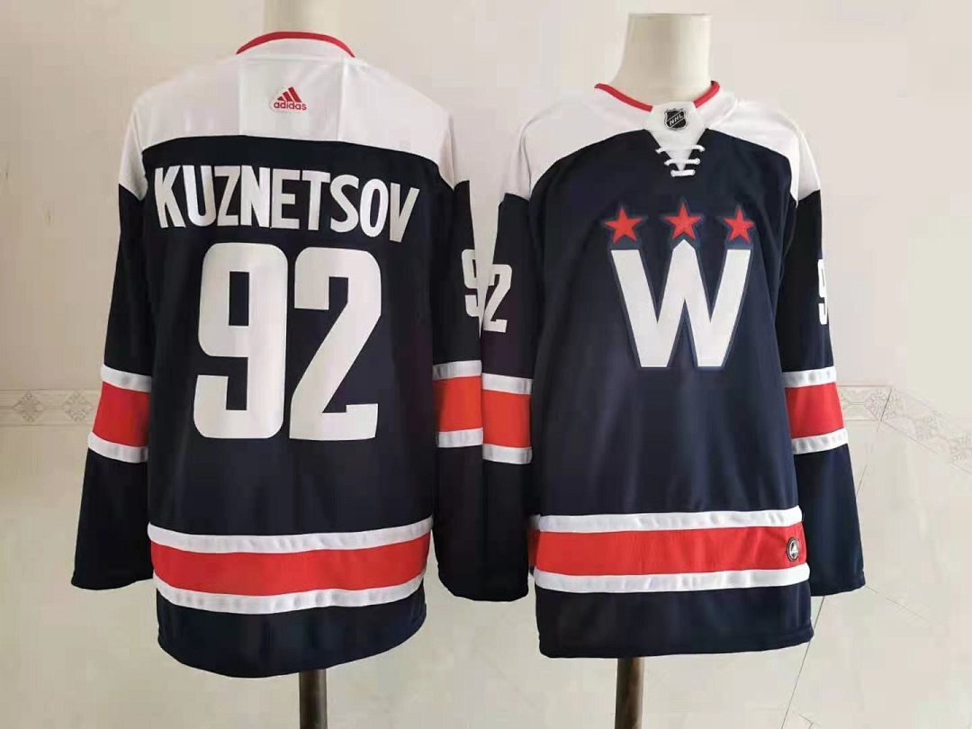 Washington Capitals ice hockey jersey M-3XL 华盛顿首都队冰球服