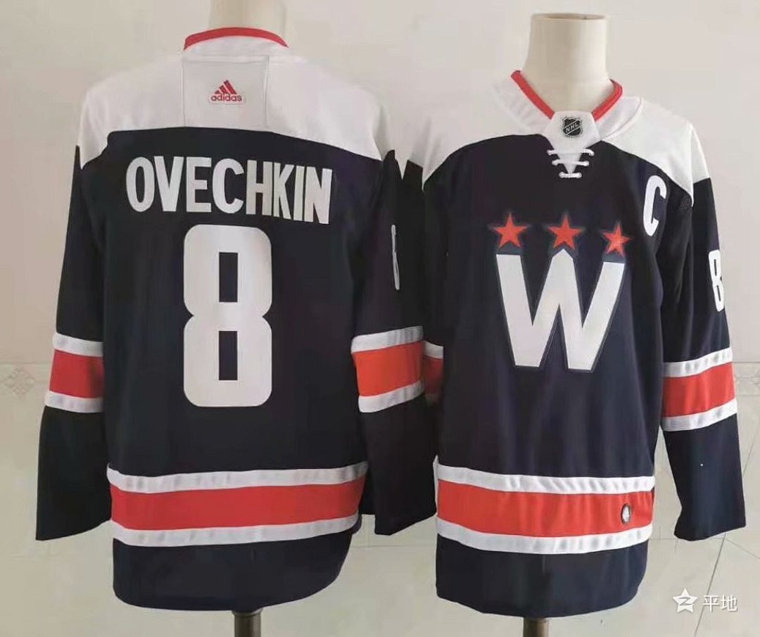 Washington Capitals ice hockey jersey M-3XL 华盛顿首都队冰球服 6