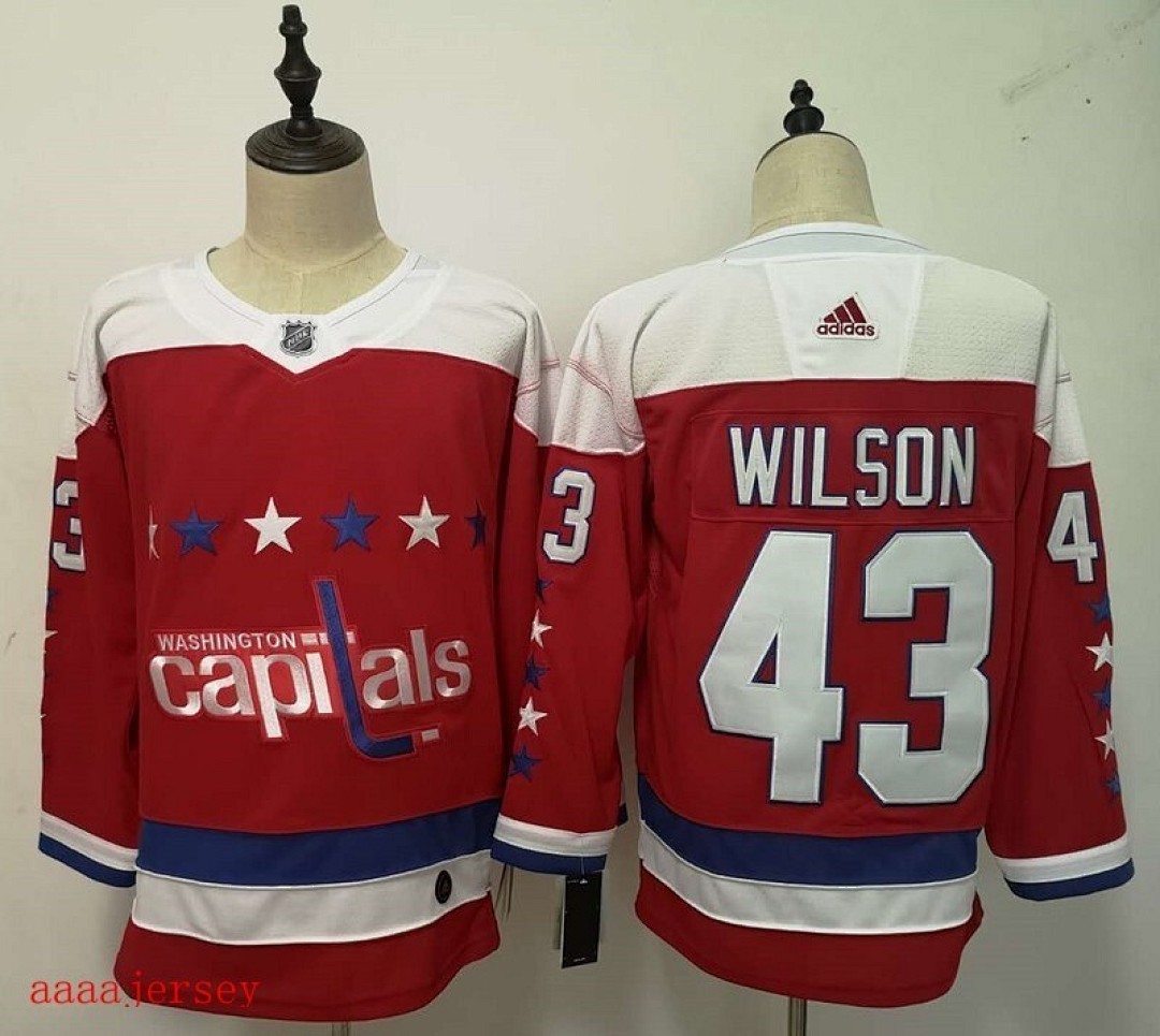 Washington Capitals ice hockey jersey M-3XL 华盛顿首都队冰球服(3)