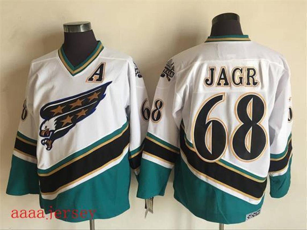 Washington Capitals retro ice hockey jersey M-3XL 华盛顿首都队复古冰球服(1)