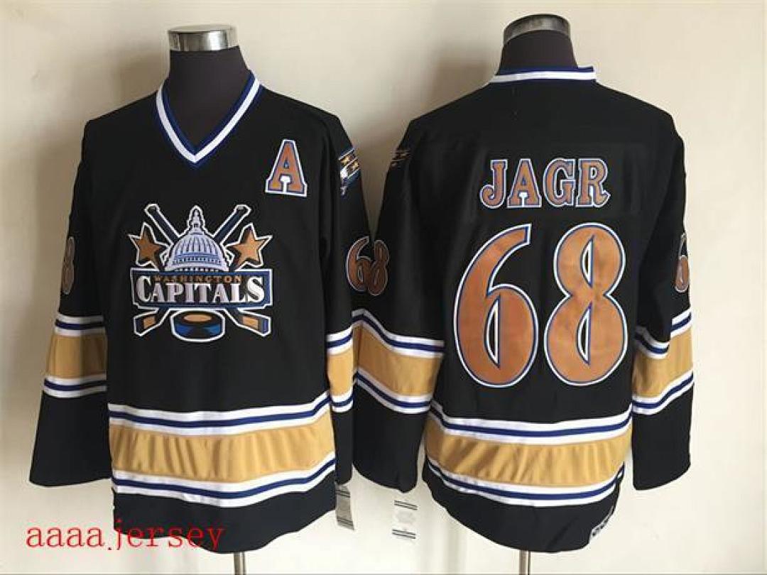 Washington Capitals retro ice hockey jersey M-3XL 华盛顿首都队复古冰球服(3) 3