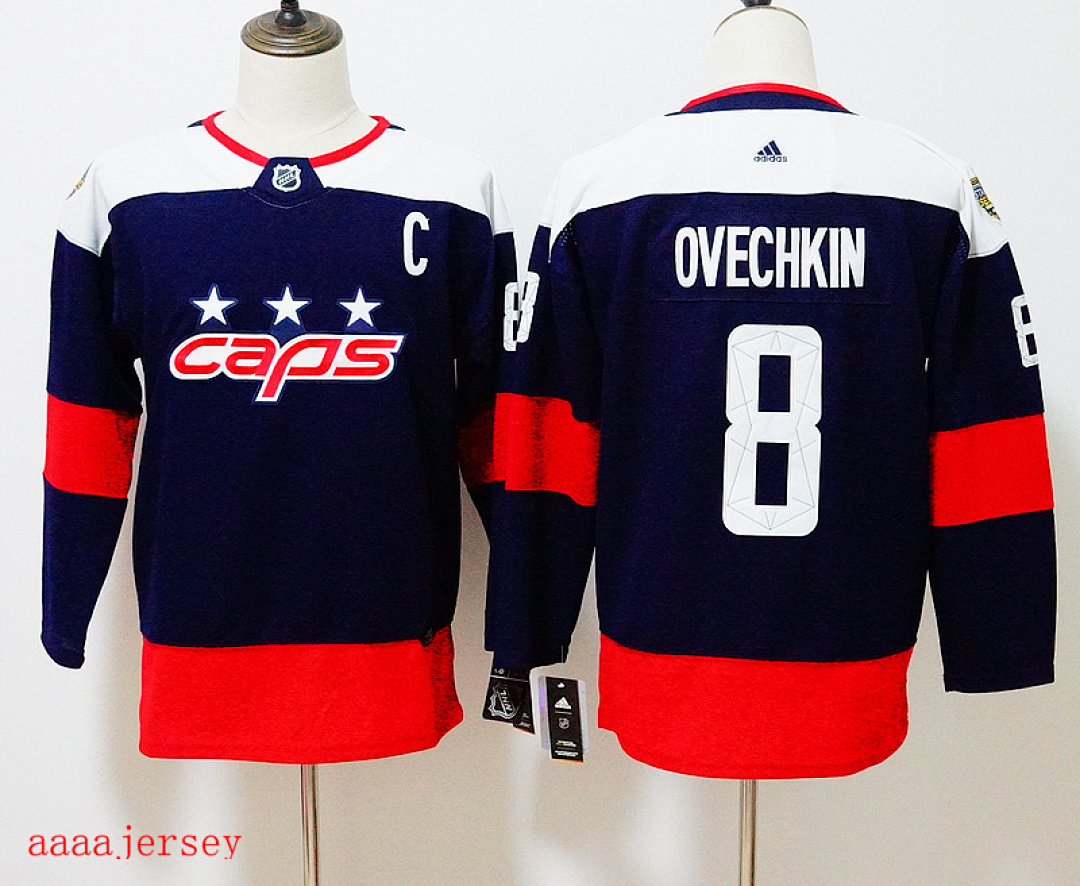 Washington Capitals women ice hockey jersey S-XL 华盛顿首都队女装冰球服 3