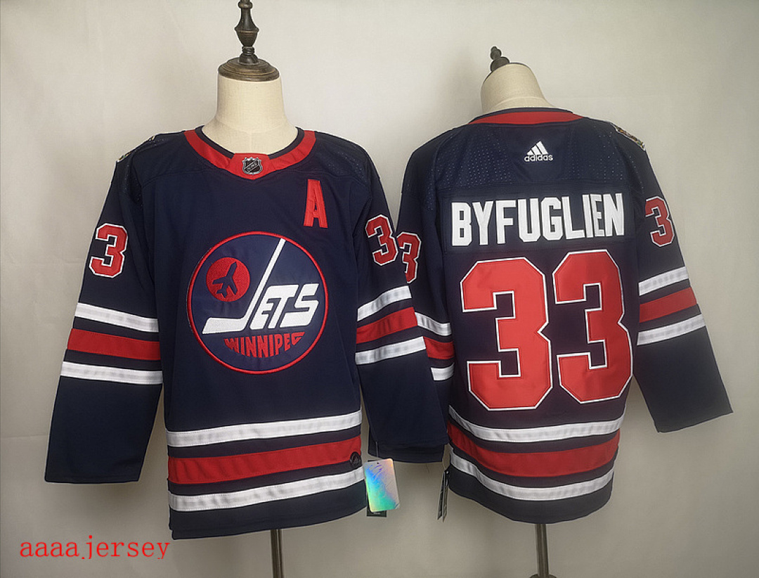 Winnipeg Jets ice hockey jersey M-3XL 温尼伯喷气机队冰球服(4) 3