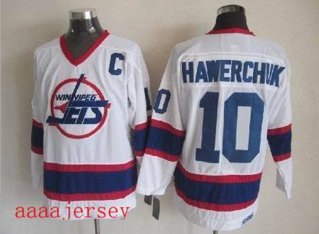 Winnipeg Jets retro ice hockey jersey M-3XL 温尼伯喷气机队复古冰球服 4