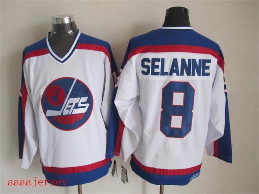 Winnipeg Jets retro ice hockey jersey M-3XL 温尼伯喷气机队复古冰球服(1) 4