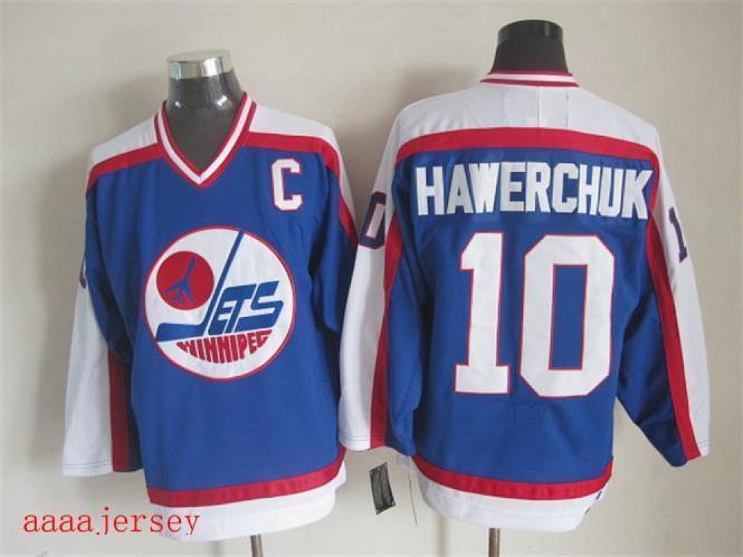 Winnipeg Jets retro ice hockey jersey M-3XL 温尼伯喷气机队复古冰球服(2) 3