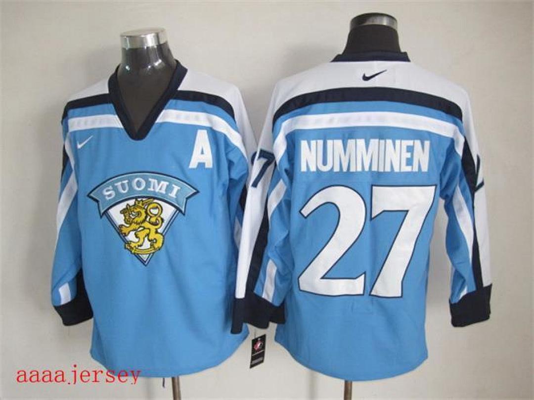 Winnipeg Jets retro ice hockey jersey M-3XL 温尼伯喷气机队复古冰球服(4)