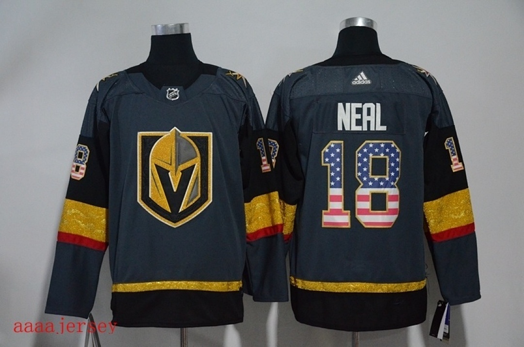 Vegas Golden Knights ice hockey jersey M-3XL 维加斯金骑士队冰球服(4) 4