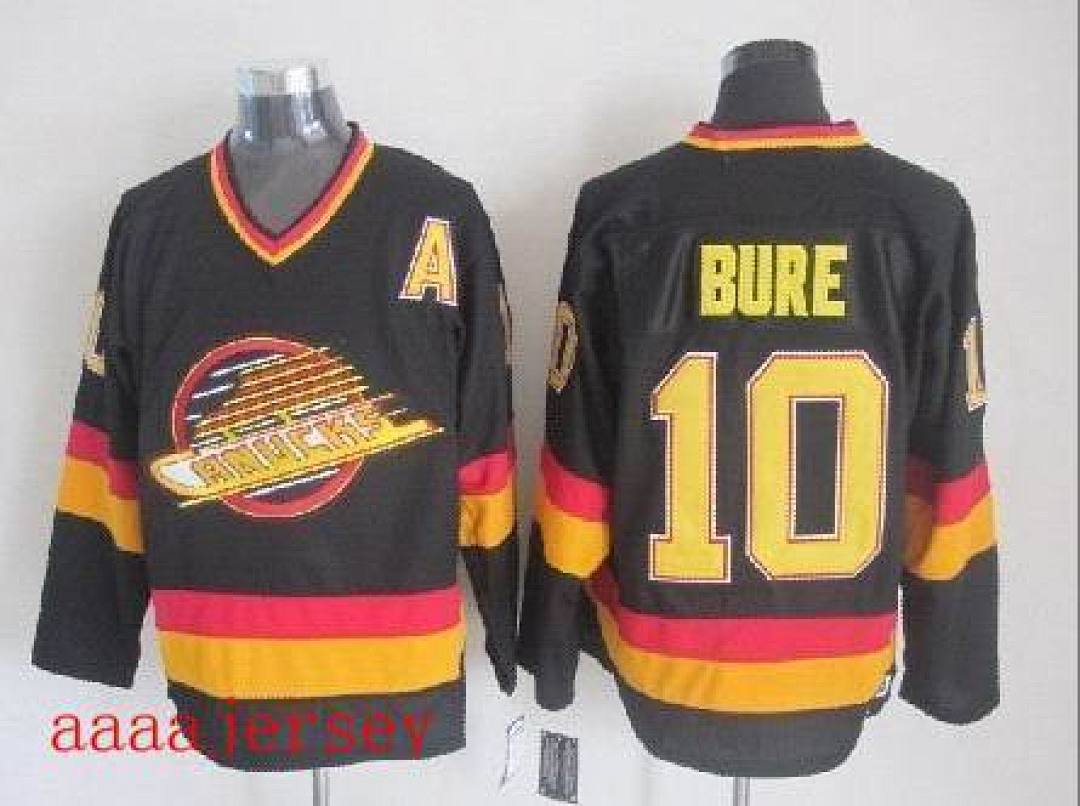 Vancouver Canucks retro ice hockey jersey M-3XL 温哥华加人队复古冰球服(5) 4