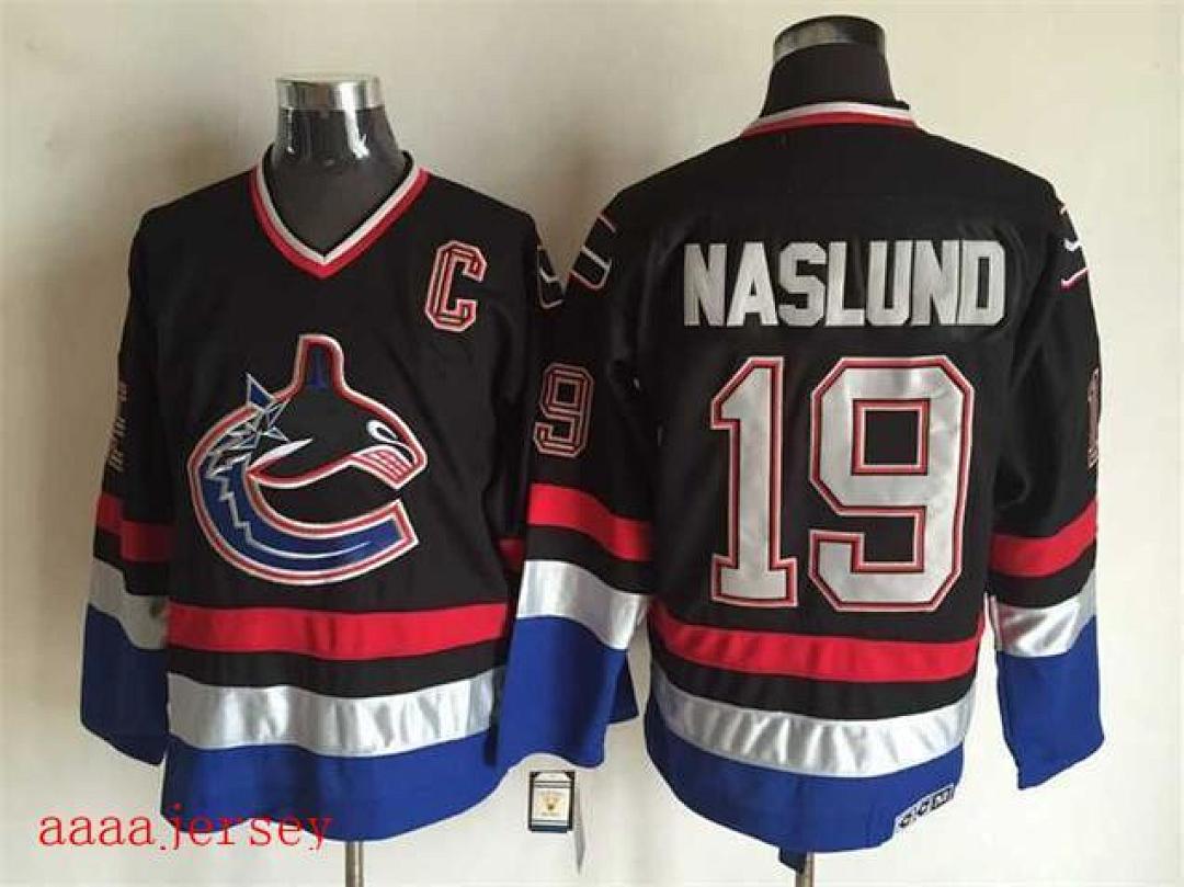 Vancouver Canucks retro ice hockey jersey M-3XL 温哥华加人队复古冰球服(3) 4