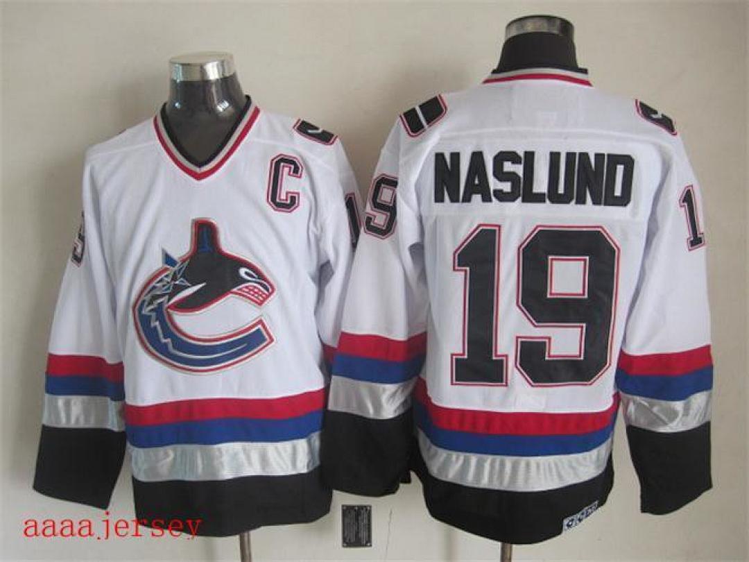 Vancouver Canucks retro ice hockey jersey M-3XL 温哥华加人队复古冰球服(2)