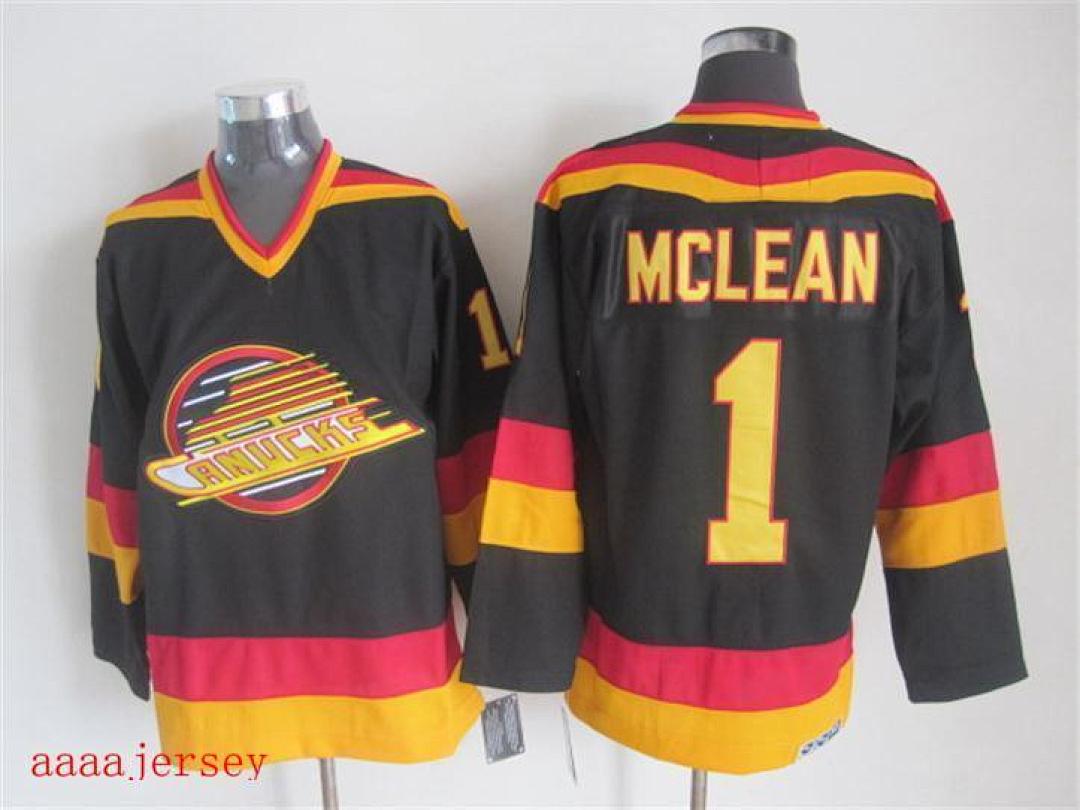 Vancouver Canucks retro ice hockey jersey M-3XL 温哥华加人队复古冰球服(1)