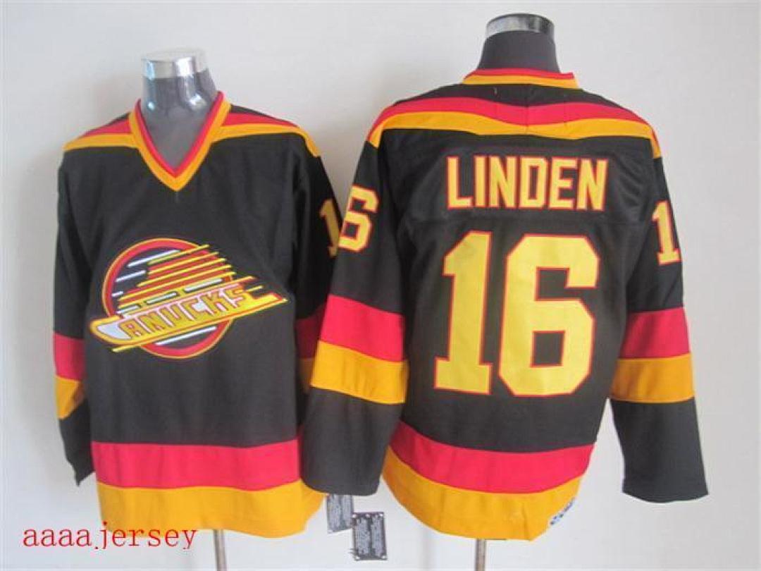 Vancouver Canucks rétro ice hockey maillot M-3XL (1) maillot de hockey rétro 4