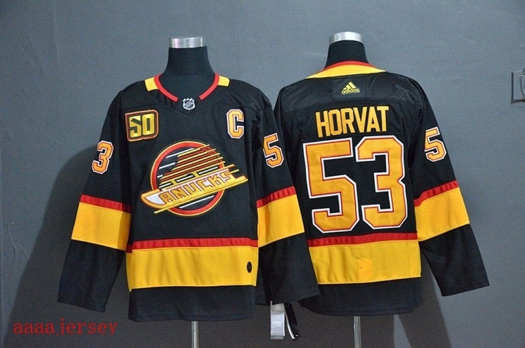 Vancouver Canucks ice hockey jersey M-3XL 温哥华加人队冰球服(2) 3
