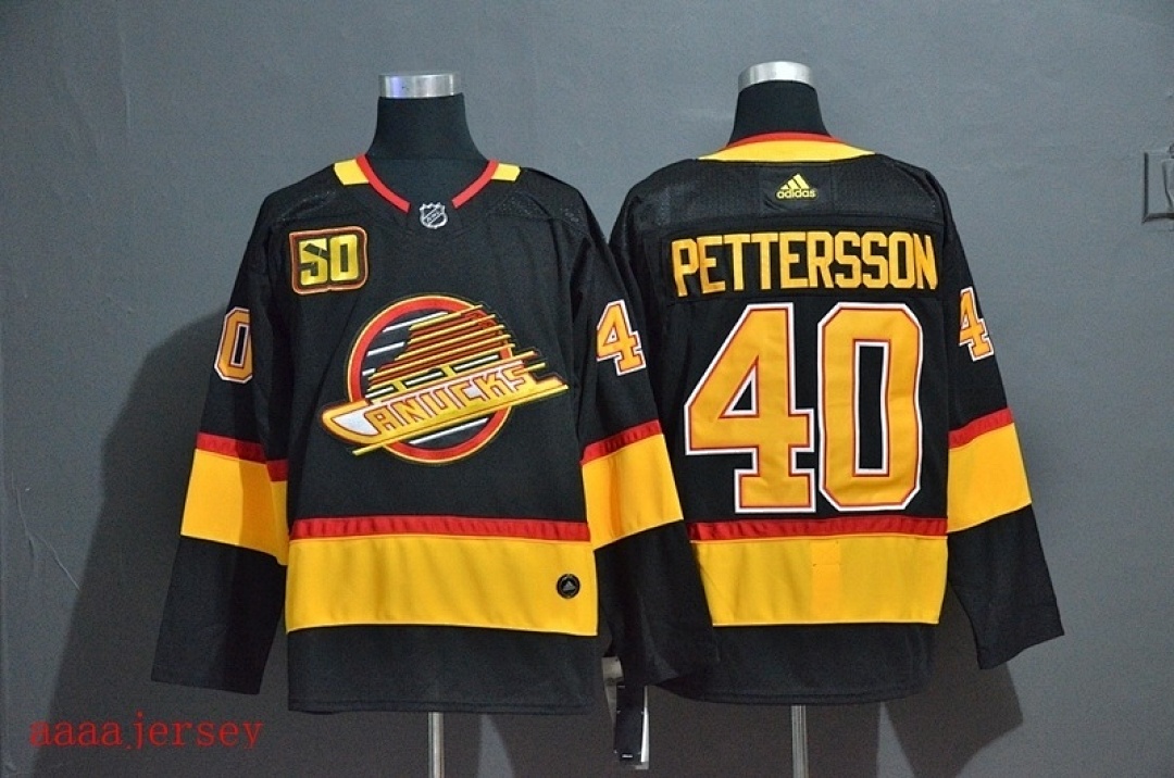 Vancouver Canucks ice hockey jersey M-3XL 温哥华加人队冰球服(2) 4