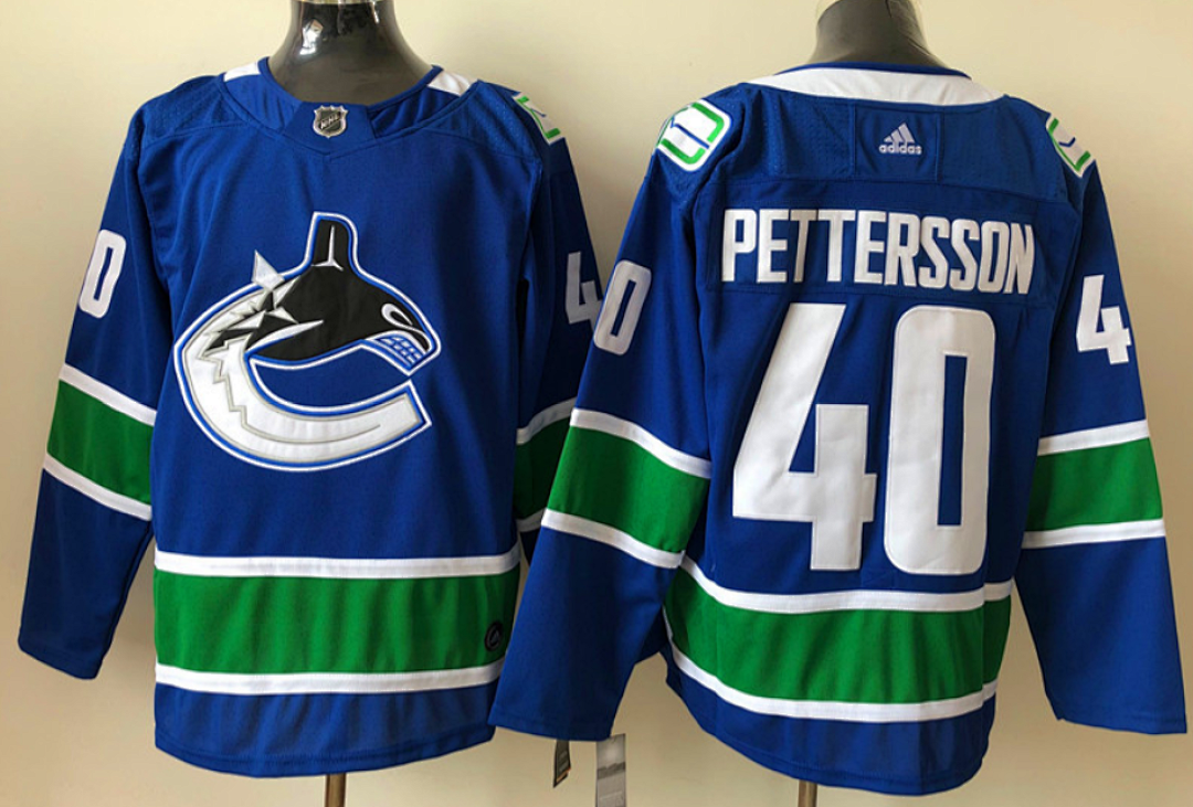 Vancouver Canucks ice hockey jersey M-3XL 温哥华加人队冰球服 3