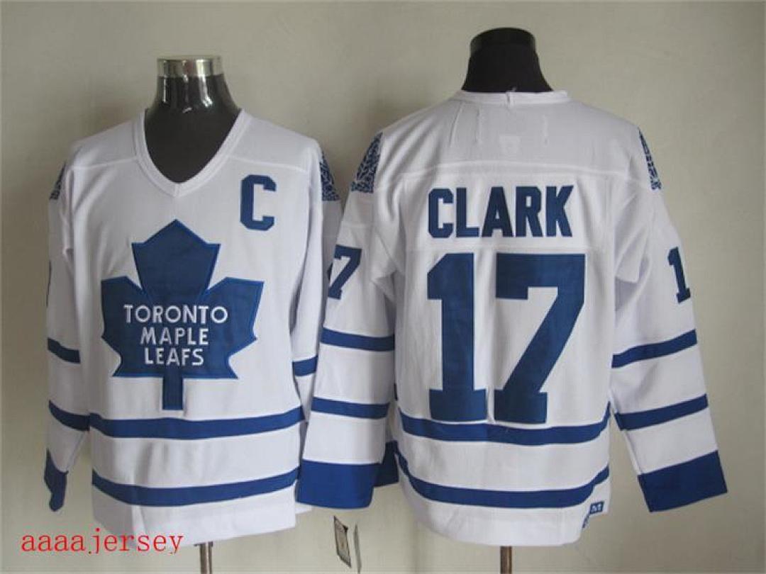 Toronto Maple Leafs retro ice hockey jersey M-3XL 多伦多枫叶队复古冰球服(11)