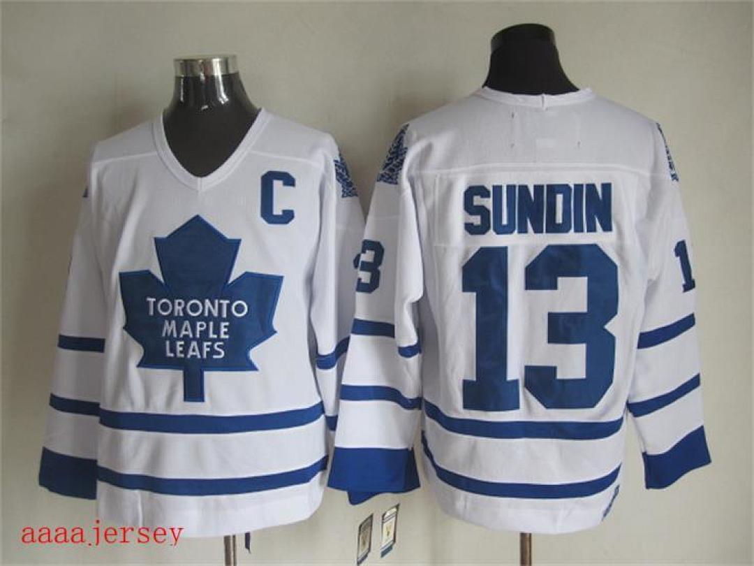 Toronto Maple Leafs retro ice hockey jersey M-3XL 多伦多枫叶队复古冰球服(11) 3