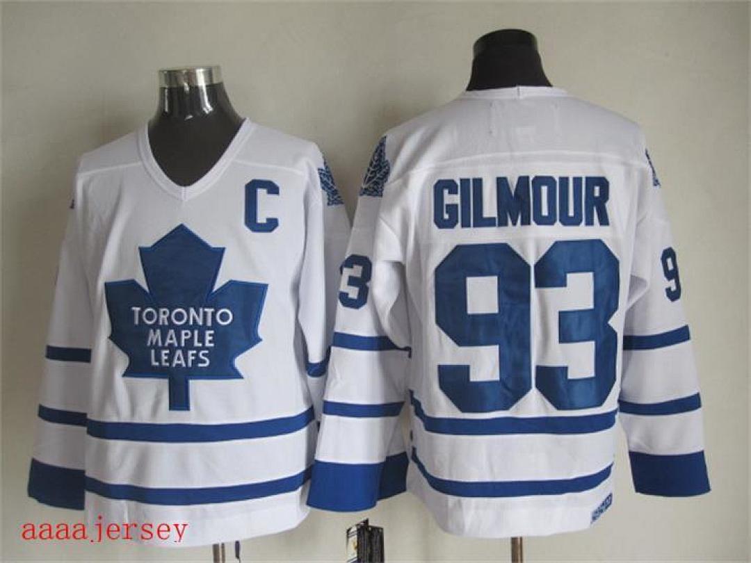 Toronto Maple Leafs retro ice hockey jersey M-3XL 多伦多枫叶队复古冰球服(11) 4