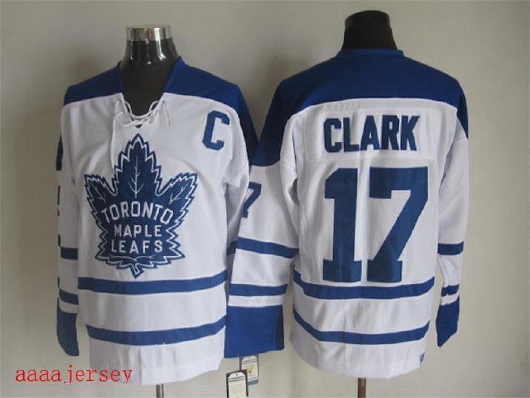 Toronto Maple Leafs retro ice hockey jersey M-3XL 多伦多枫叶队复古冰球服(10)