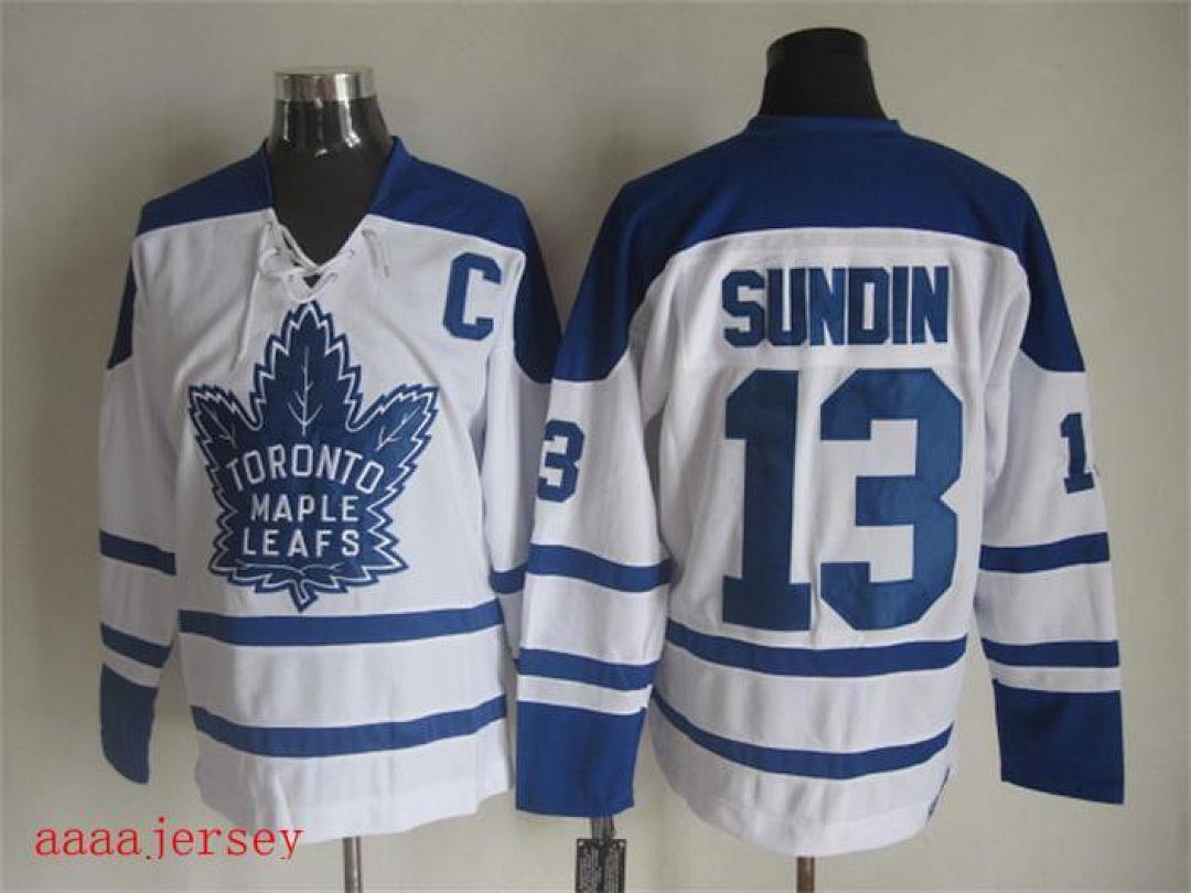 Toronto Maple Leafs retro ice hockey jersey M-3XL 多伦多枫叶队复古冰球服(10) 7