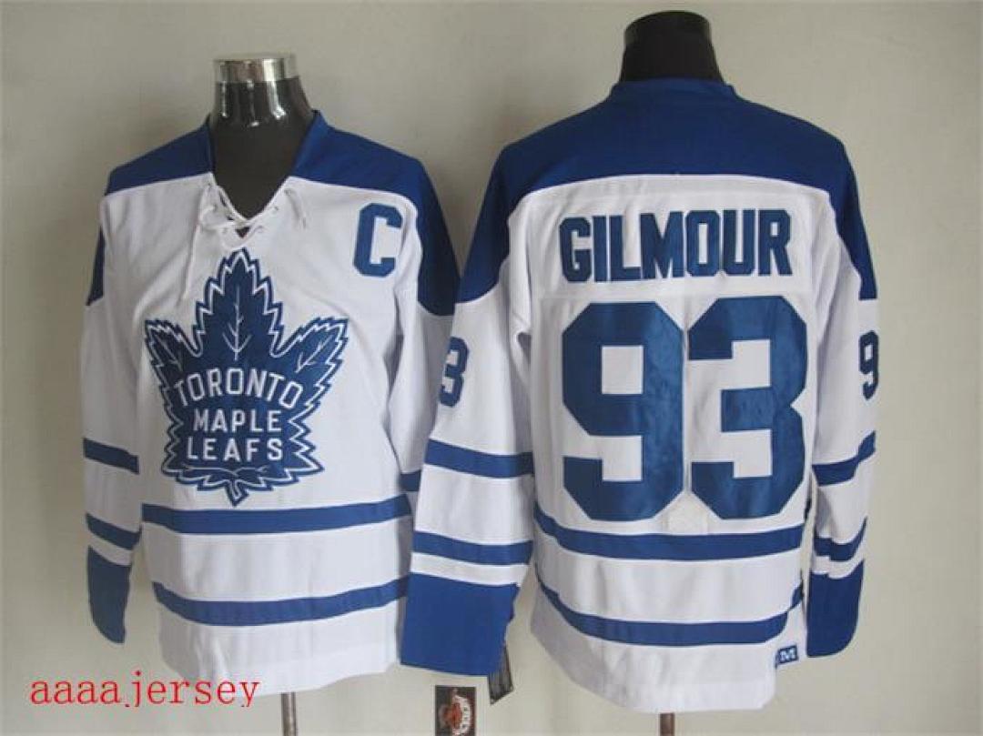 Toronto Maple Leafs retro ice hockey jersey M-3XL 多伦多枫叶队复古冰球服(10) 9