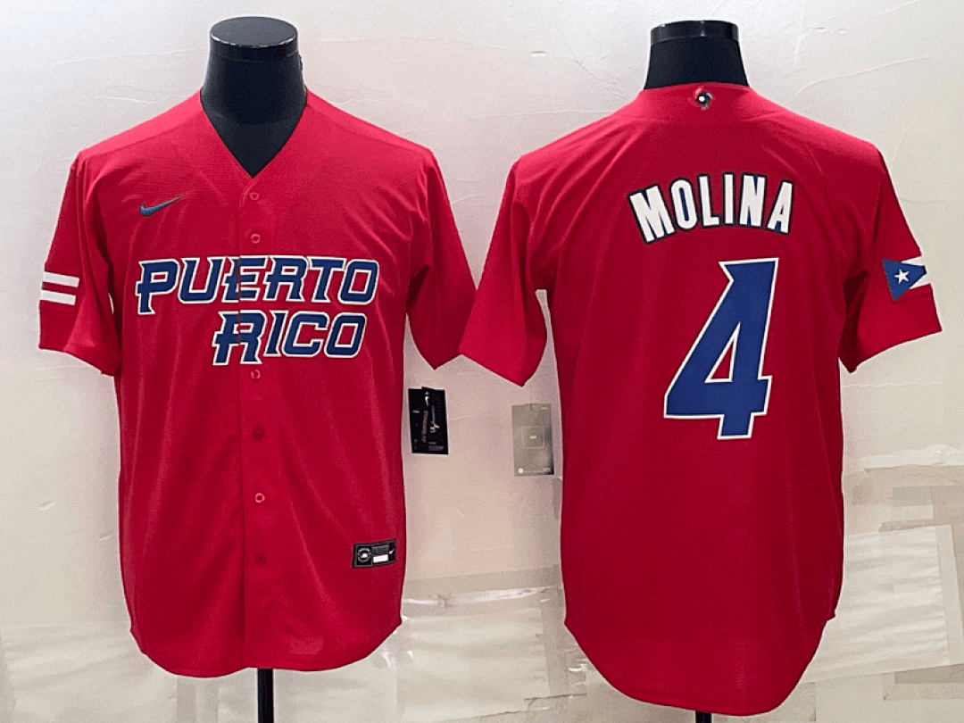Puerto Rico 2023 World Cup Baseball Jerseys 11