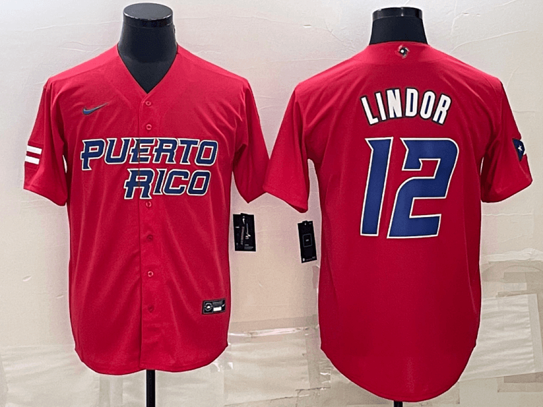 Puerto Rico 2023 World Cup Baseball Jerseys 41