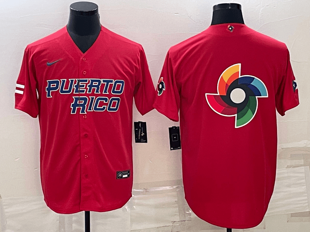 Puerto Rico 2023 World Cup Baseball Jerseys 43