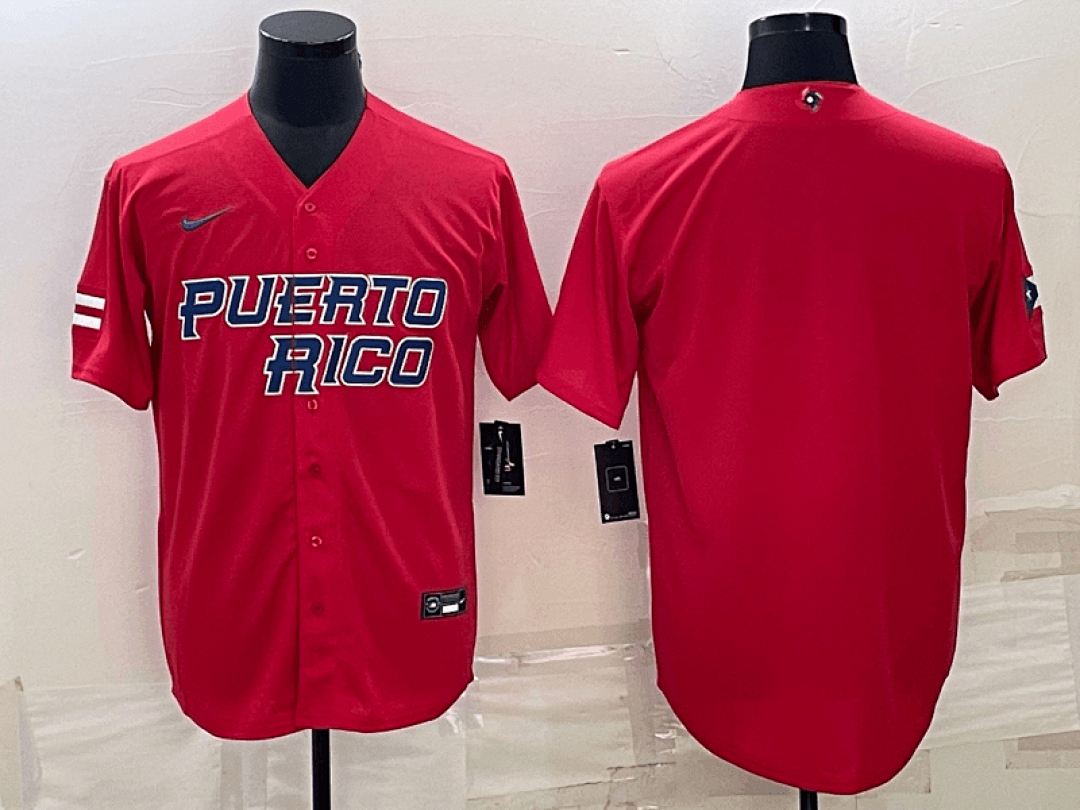 Puerto Rico 2023 World Cup Baseball Jerseys 46