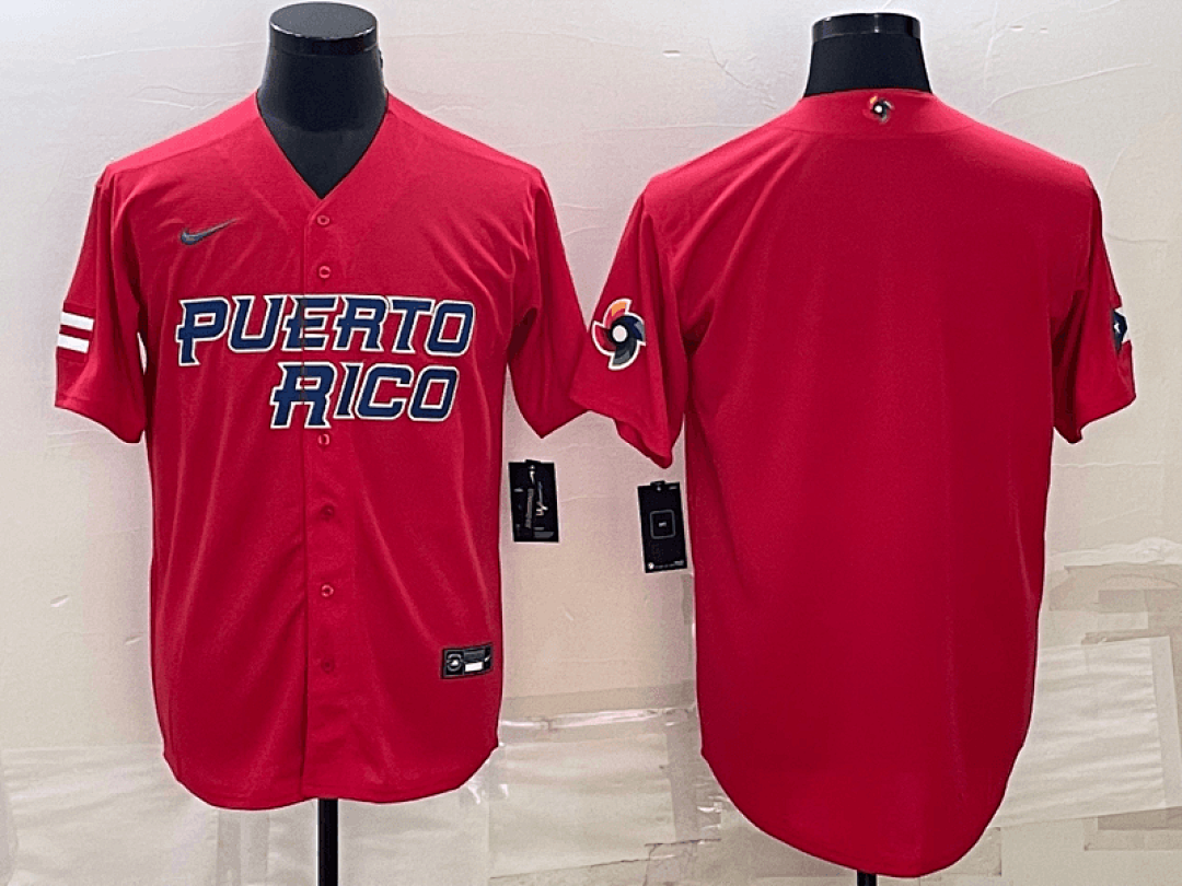 Puerto Rico 2023 World Cup Baseball Jerseys 48