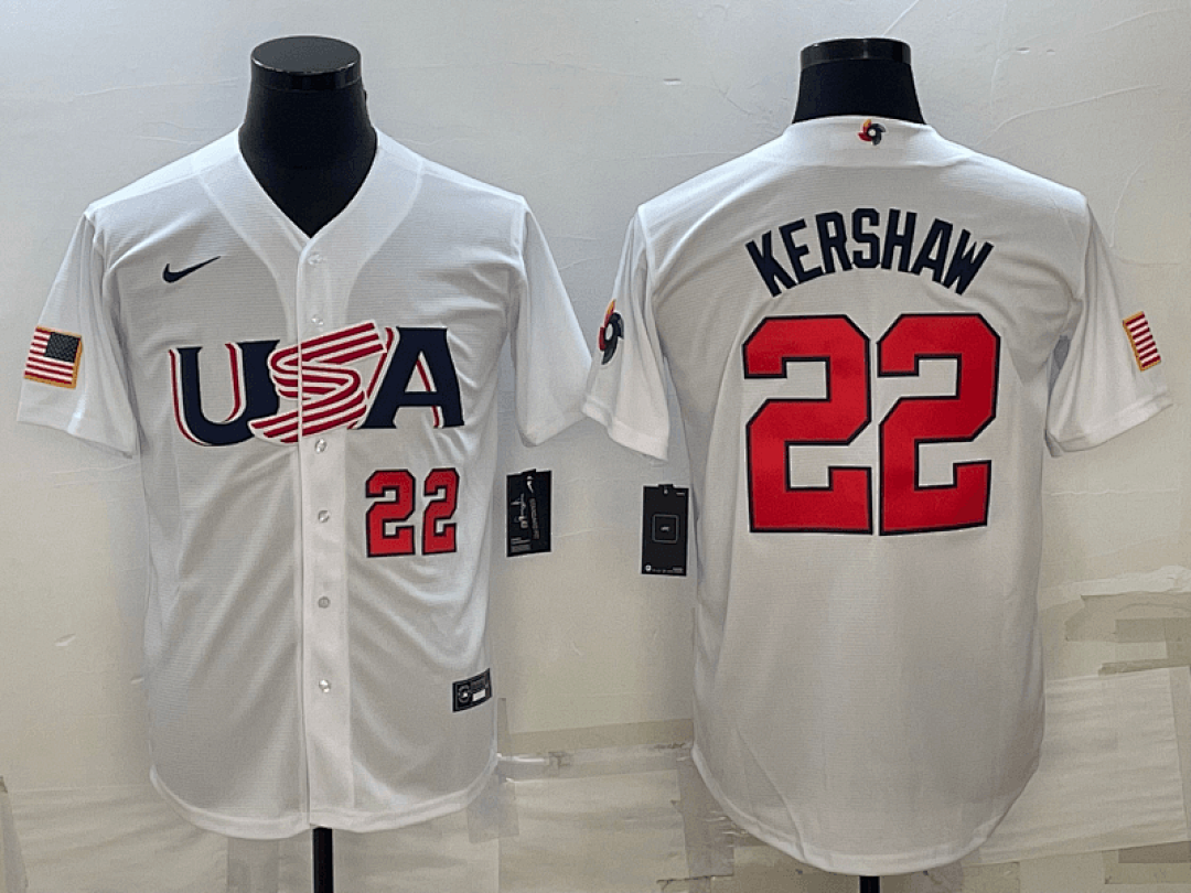 USA 2023 World Cup Baseball Jerseys 17