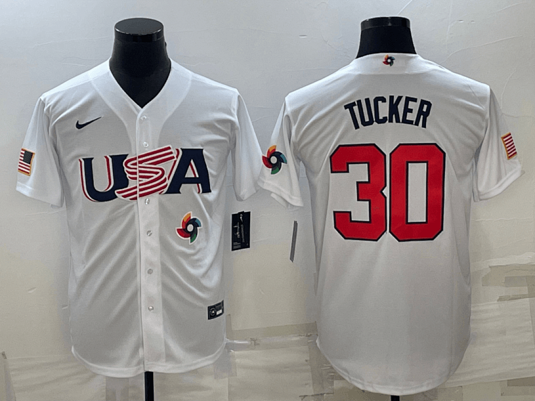USA 2023 World Cup Baseball Jerseys 2