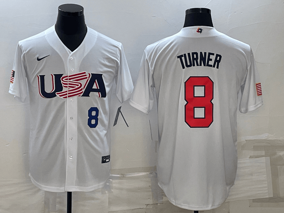 USA 2023 World Cup Baseball Jerseys 24
