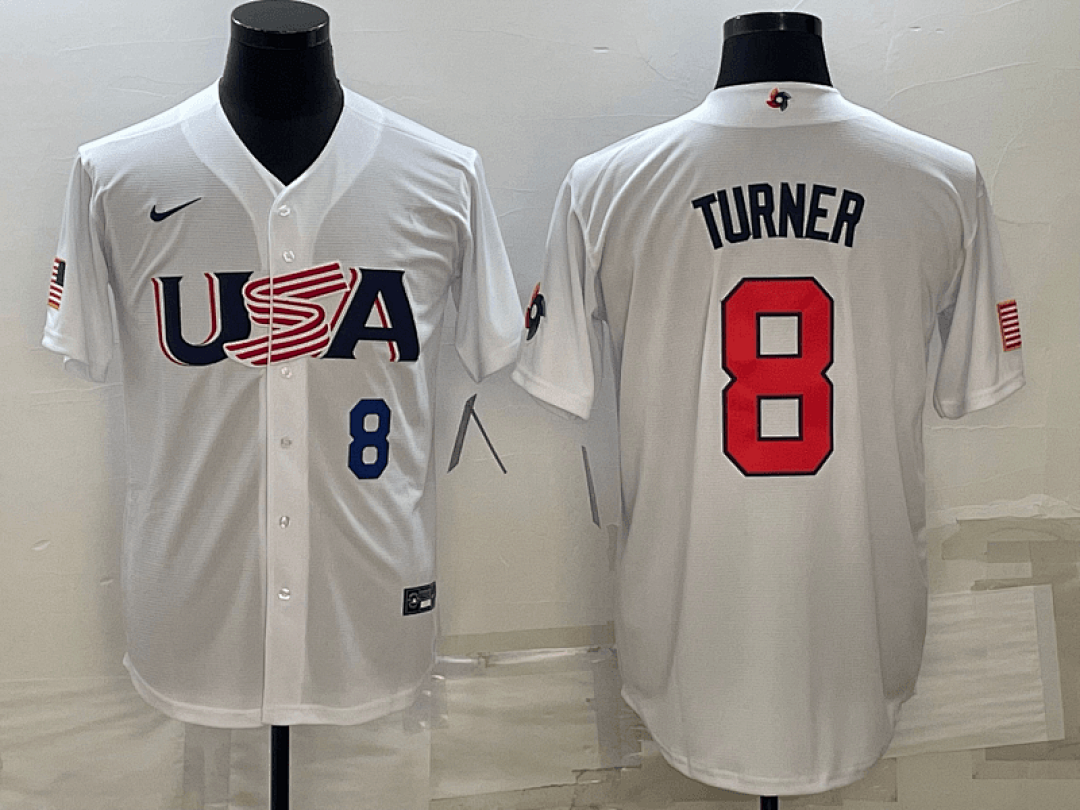 USA 2023 World Cup Baseball Jerseys 25