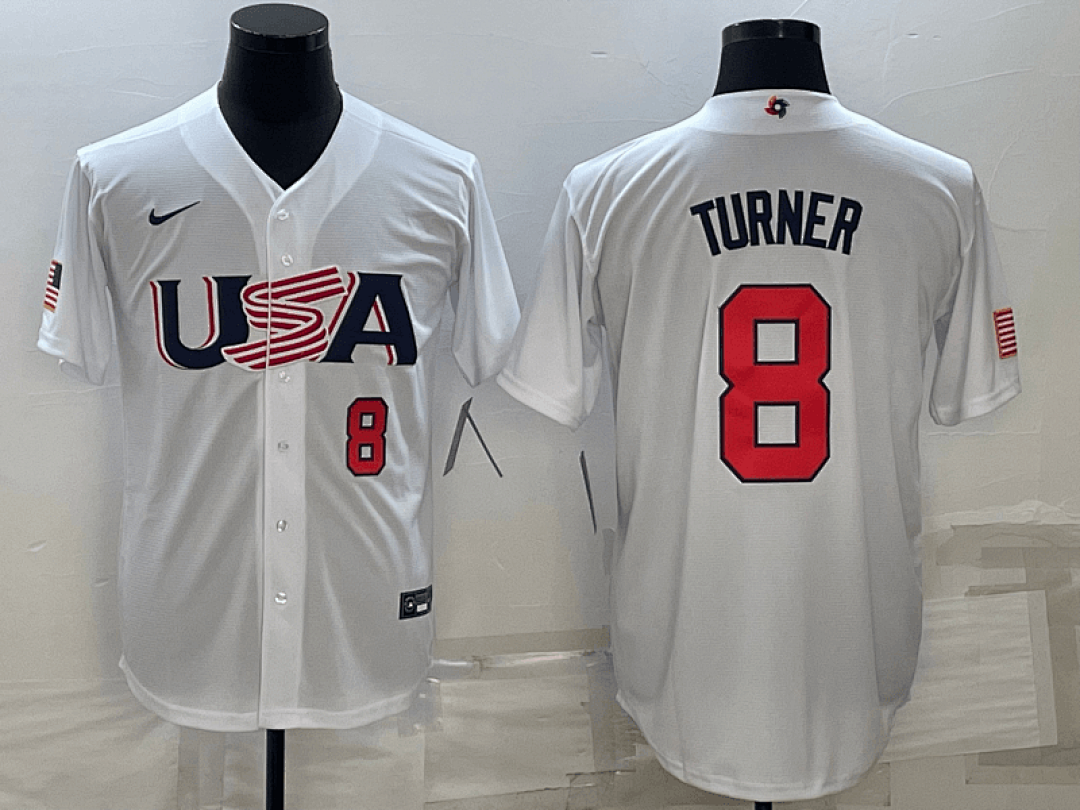 USA 2023 World Cup Baseball Jerseys 28