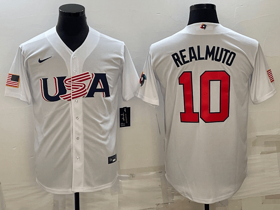 USA 2023 World Cup Baseball Jerseys 3