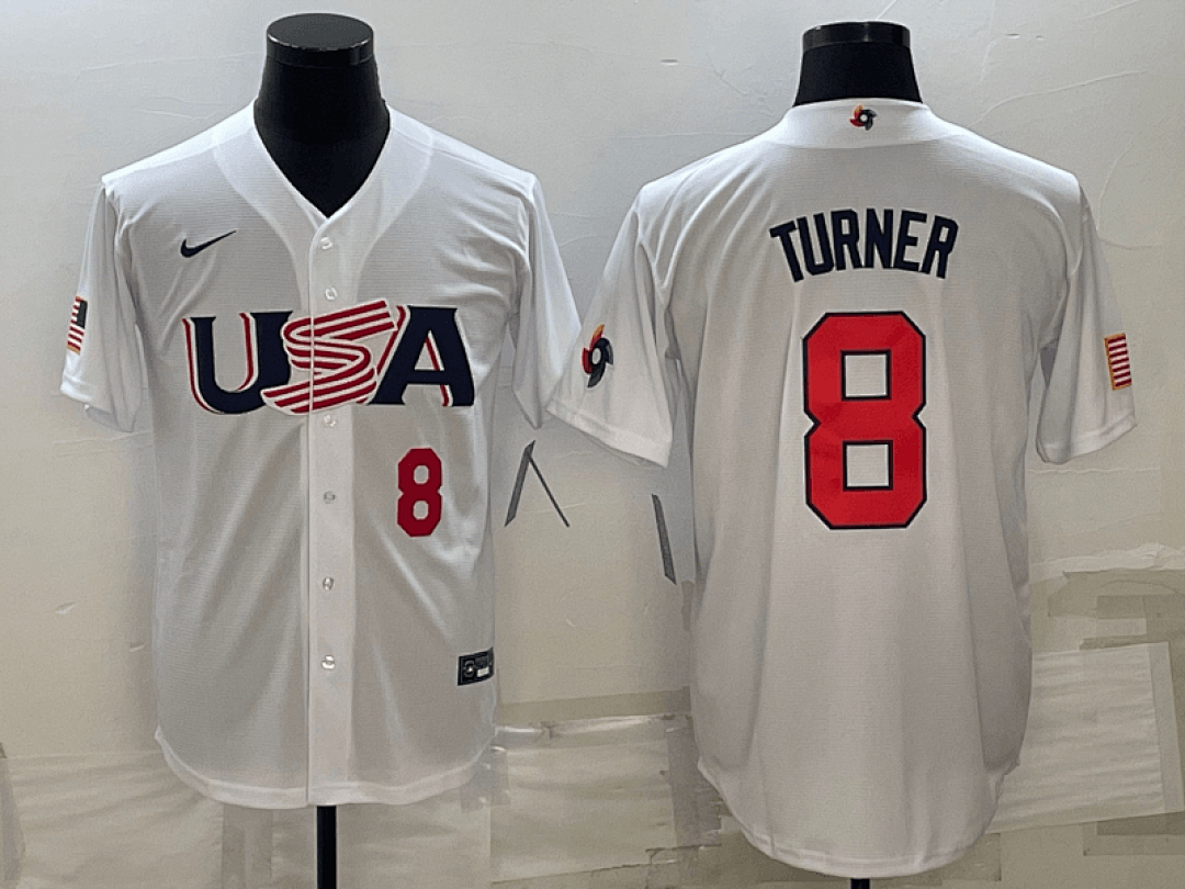 USA 2023 World Cup Baseball Jerseys 30