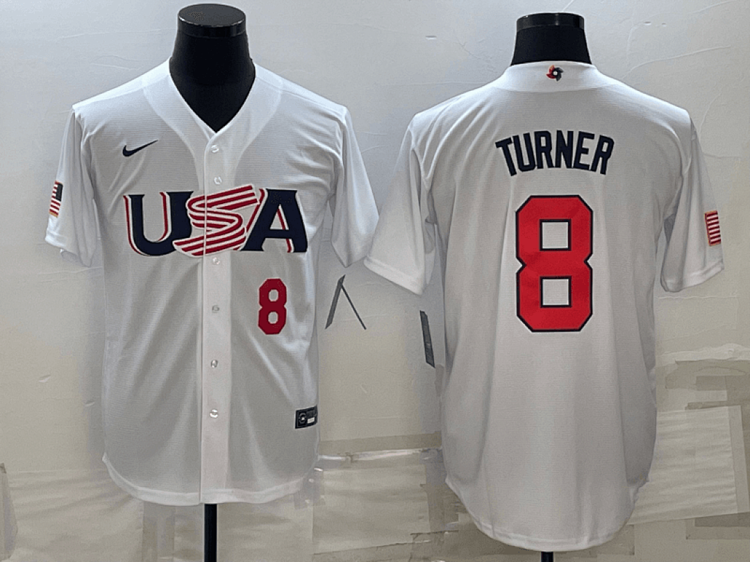 USA 2023 World Cup Baseball Jerseys 31