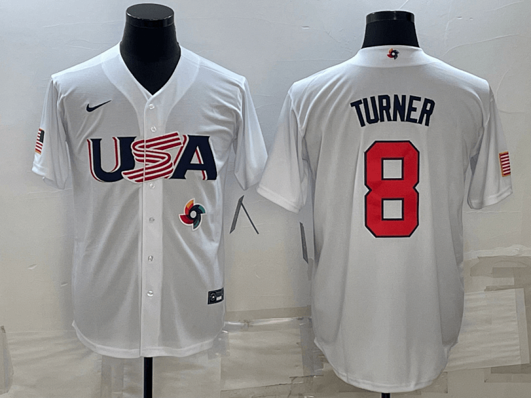 USA 2023 World Cup Baseball Jerseys 32