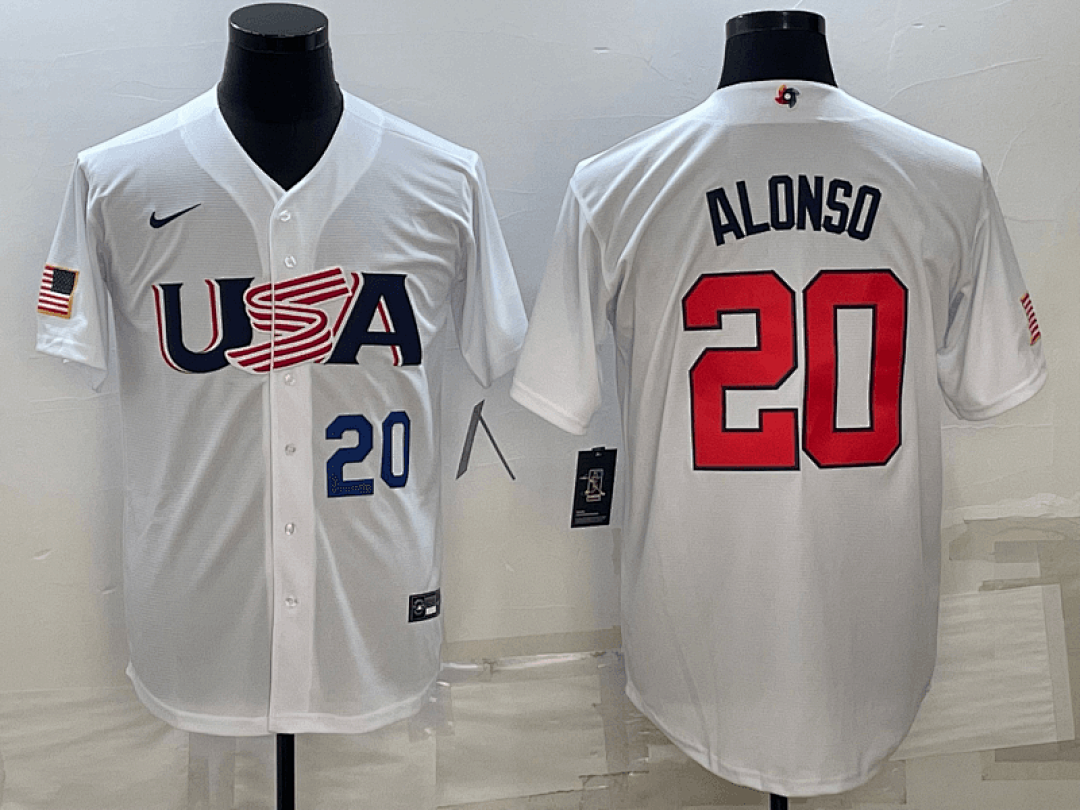 USA 2023 World Cup Baseball Jerseys 36