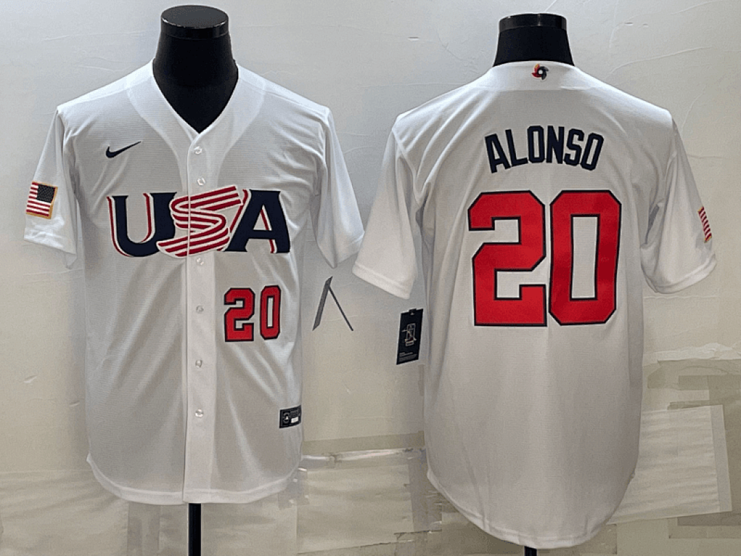 USA 2023 World Cup Baseball Jerseys 40