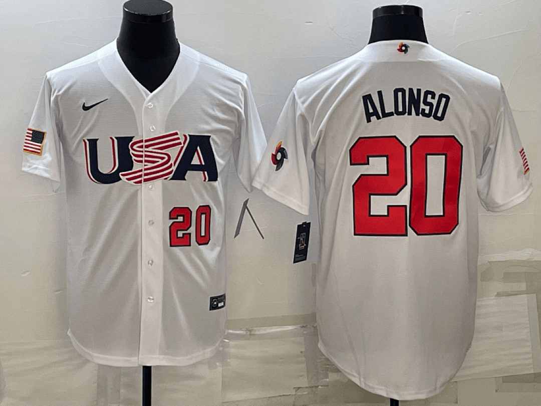 USA 2023 World Cup Baseball Jerseys 41