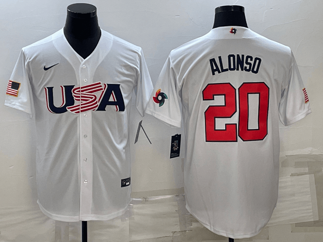 USA 2023 World Cup Baseball Jerseys 46