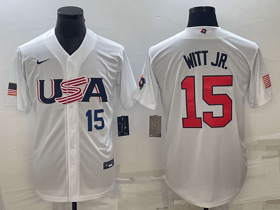 USA 2023 World Cup Baseball Jerseys 48
