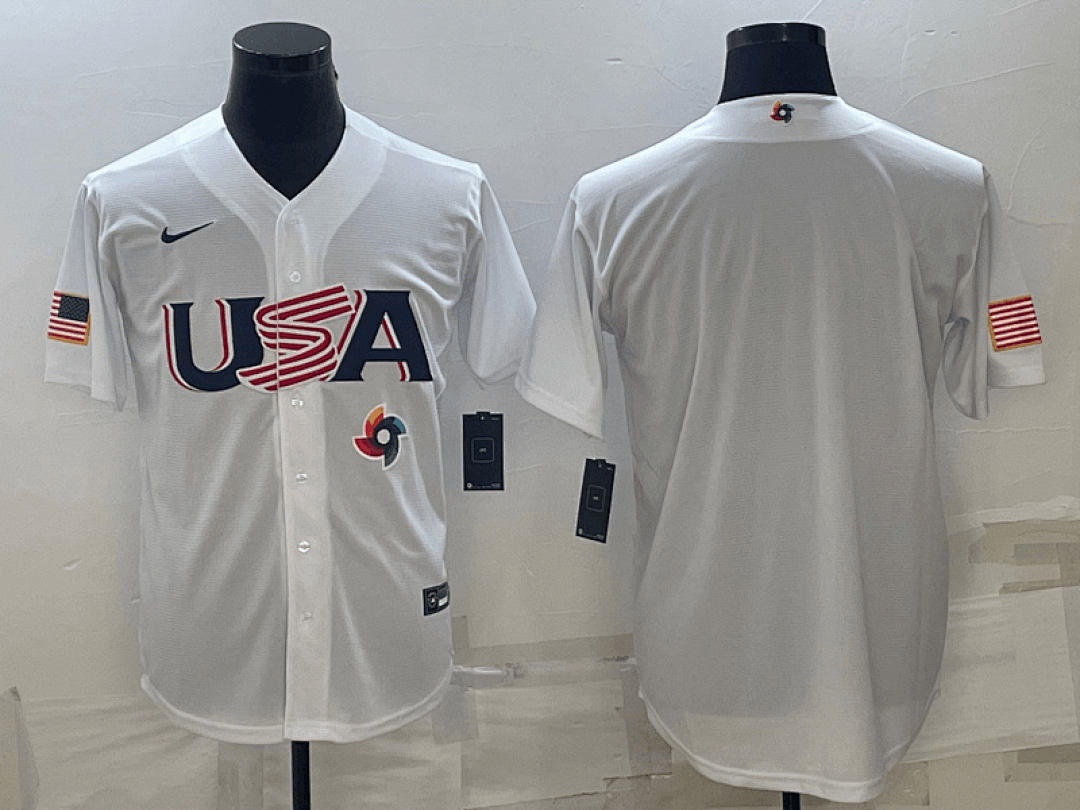 USA 2023 World Cup Baseball Jerseys 5