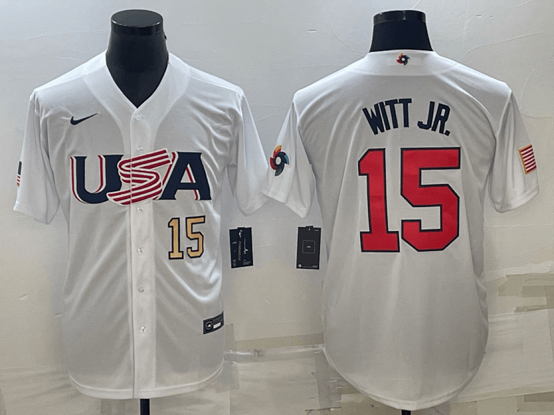 USA 2023 World Cup Baseball Jerseys 51